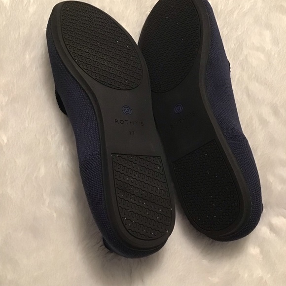 Rothy's The Loafer, Navy Blue. Size 11 Flats, Shoes - Picture 9 of 10